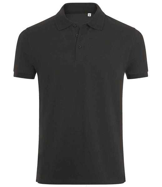 SOL'S Phoenix Piqué Polo Shirt  | 01708 | Charcoal Marl