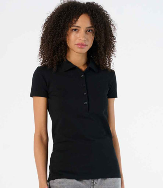 SOL'S Ladies Phoenix Piqué Polo Shirt | 01709 | Black