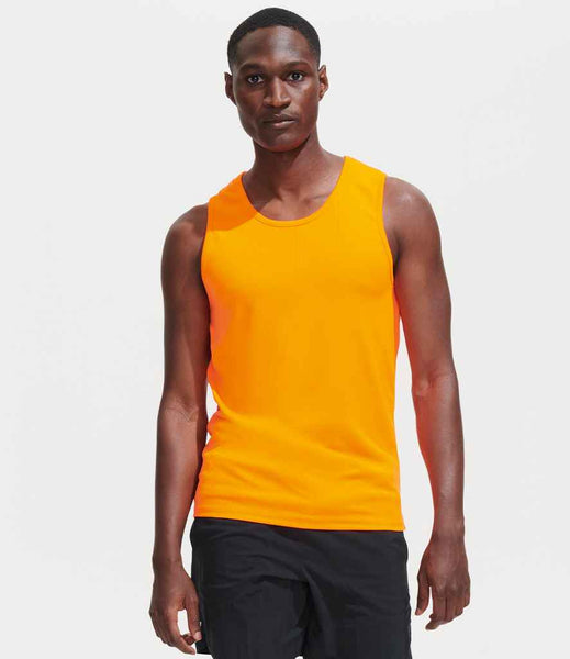 SOL'S Sporty Performance Tank Top | 02073 | Neon Yellow