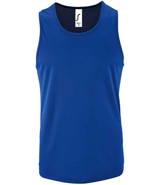 SOL'S Sporty Performance Tank Top | 02073 | Royal Blue