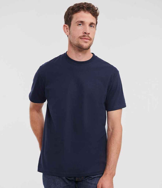 Russell Authentic Heavyweight T-Shirt | 215M | French Navy
