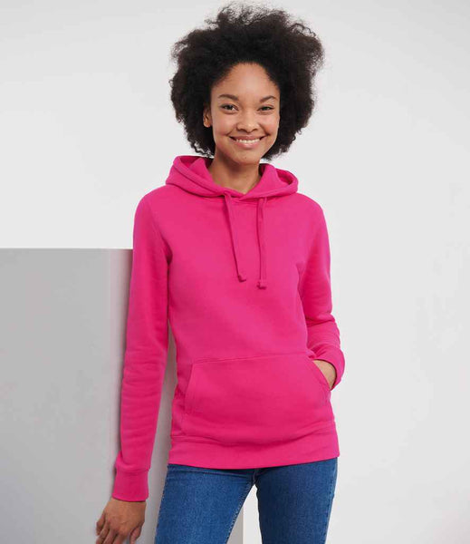 Russell Ladies Authentic Hooded Sweatshirt | 265F | Fuchsia