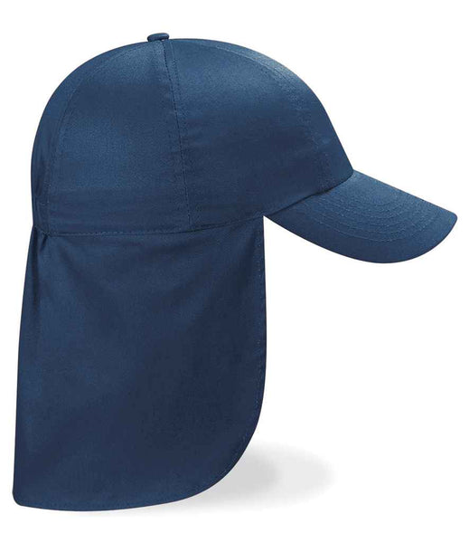 Beechfield Kids Legionnaire Style Cap | BB11B | French Navy