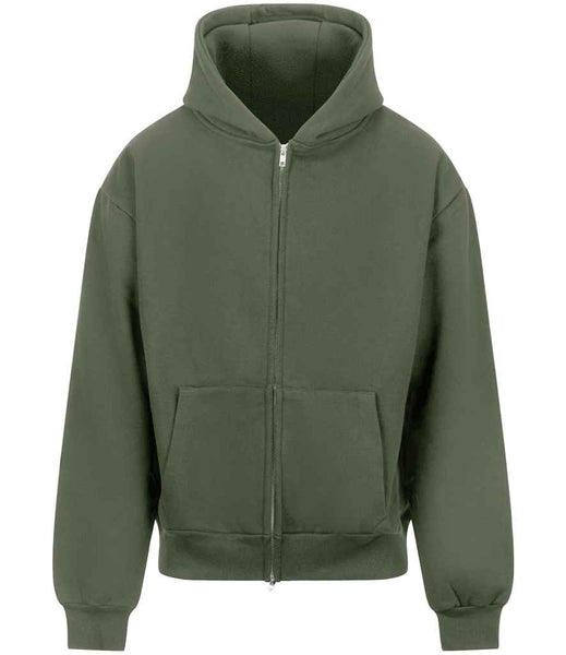 AWDis Signature Heavyweight Zoodie | JH125 | Earthy Green