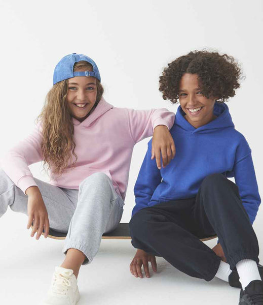AWDis Kids Organic Hoodie | JH201B | Baby Pink