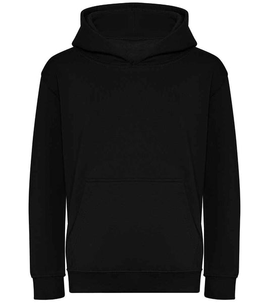 AWDis Kids Organic Hoodie | JH201B | Deep Black