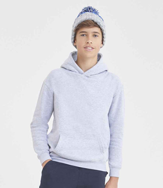 AWDis Kids Organic Hoodie | JH201B | Heather Grey