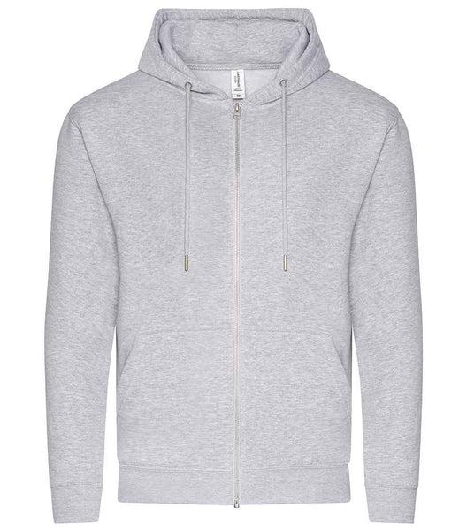 AWDis Organic Zoodie | JH250 | Heather Grey