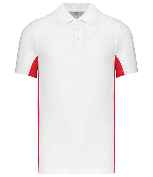 KB232 White/Red Front