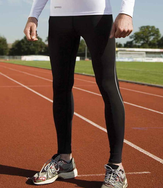 Spiro Bodyfit Base Layer Leggings | S251M | Black