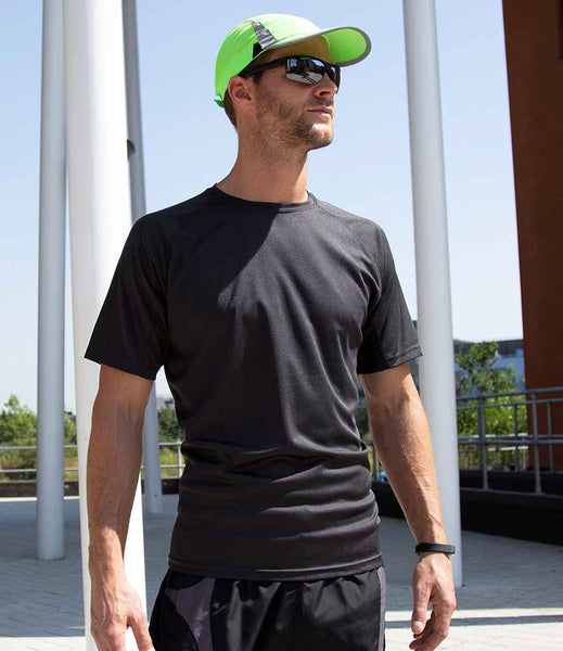 Spiro Impact Performance Aircool T-Shirt | SR287 | Black