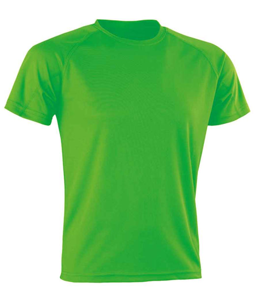 Spiro Impact Performance Aircool T-Shirt | SR287 | Fluorescent Green