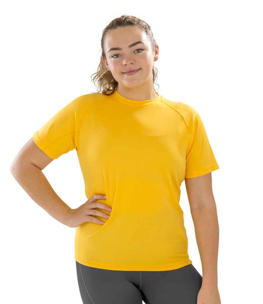 Spiro Impact Performance Aircool T-Shirt | SR287 | Gold