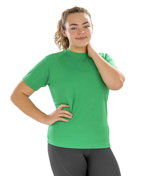 Spiro Impact Performance Aircool T-Shirt | SR287 | Irish Green