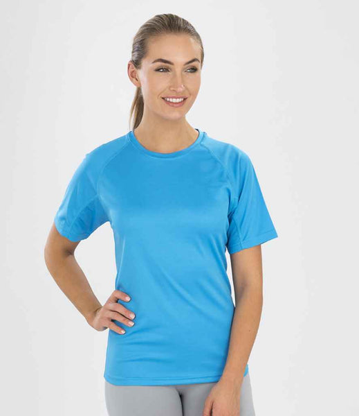 Spiro Impact Performance Aircool T-Shirt | SR287 | Ocean Blue