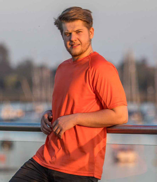 Spiro Impact Performance Aircool T-Shirt | SR287 | Orange