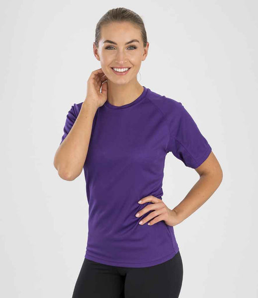 Spiro Impact Performance Aircool T-Shirt | SR287 | Purple