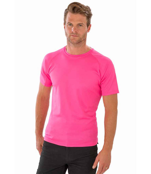 Spiro Impact Performance Aircool T-Shirt | SR287 | Super Pink