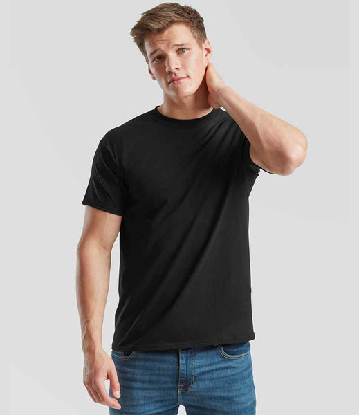 Fruit of the Loom Super Premium T-Shirt | SS10 | Black