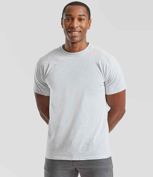 Fruit of the Loom Super Premium T-Shirt | SS10 | Heather Grey
