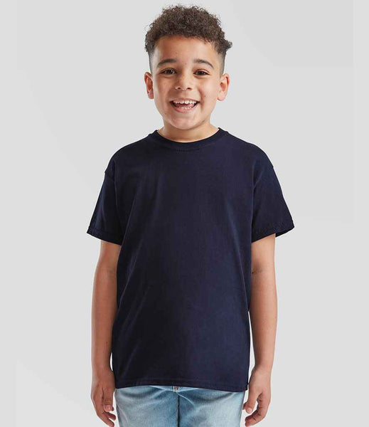 Fruit of the Loom Kids Original T-Shirt | SS12B | Deep Navy