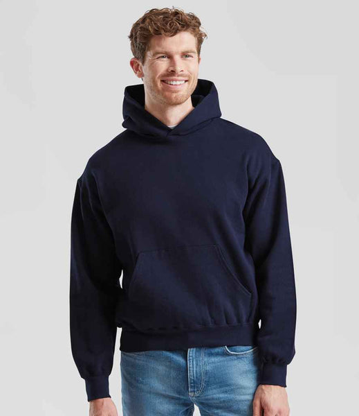 Fruit of the Loom Supercotton Hooded Sweatshirt | SS142 | Deep Navy