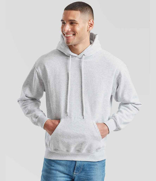 Fruit of the Loom Classic Hooded Sweatshirt | SS14 | Heather Grey