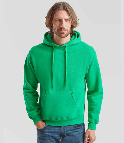 Fruit of the Loom Classic Hooded Sweatshirt | SS14 | Kelly Green