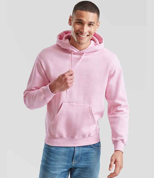 Fruit of the Loom Classic Hooded Sweatshirt | SS14 | Light Pink