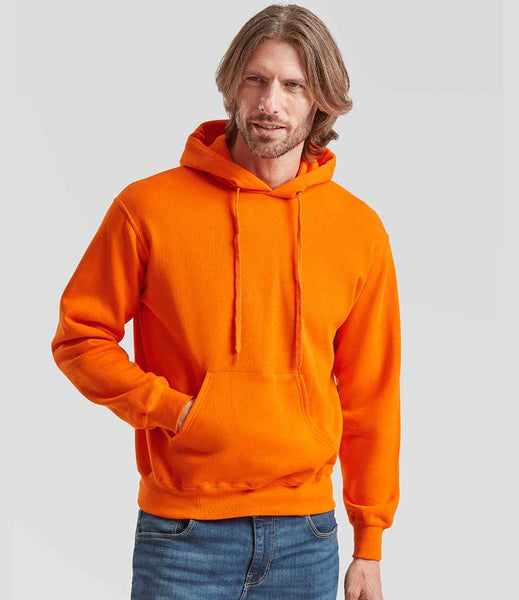 Fruit of the Loom Classic Hooded Sweatshirt | SS14 | Orange