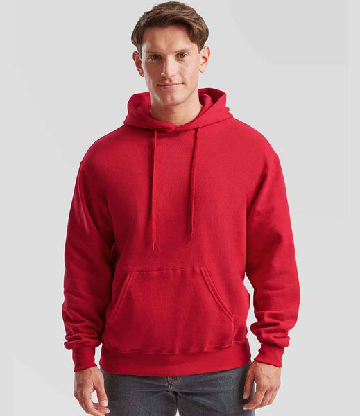 Fruit of the Loom Classic Hooded Sweatshirt | SS14 | Red