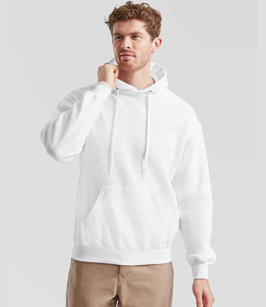 Fruit of the Loom Classic Hooded Sweatshirt | SS14 | White