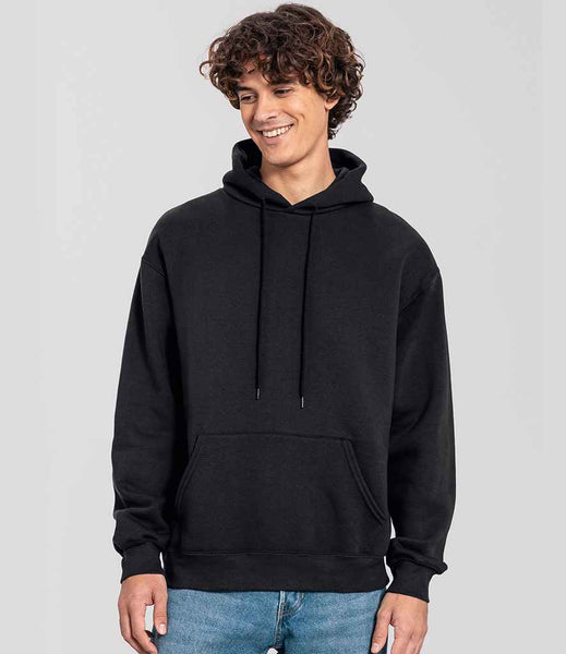 Fruit of the Loom Iconic Premium Hooded Sweatshirt | SS152 | Black