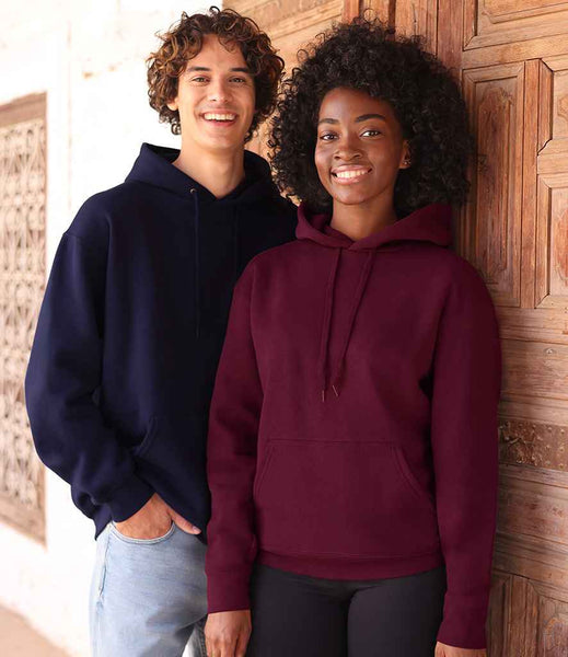Fruit of the Loom Iconic Premium Hooded Sweatshirt | SS152 | Burgundy
