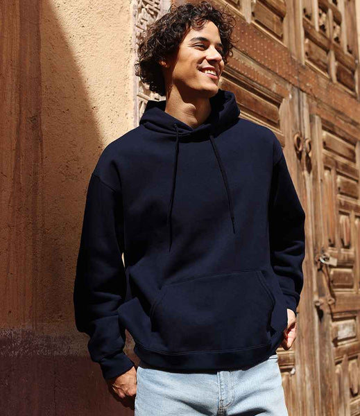 Fruit of the Loom Iconic Premium Hooded Sweatshirt | SS152 | Deep Navy