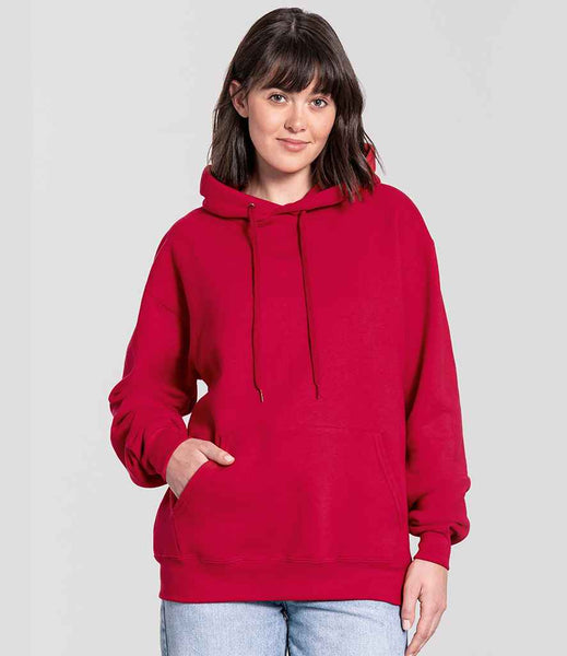 Fruit of the Loom Iconic Premium Hooded Sweatshirt | SS152 | Red