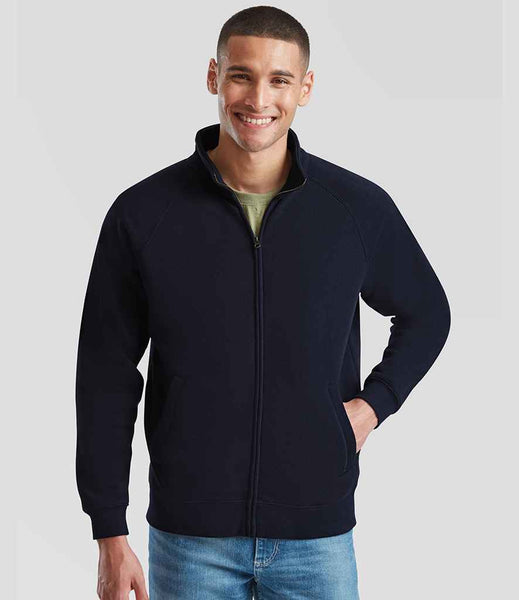 Fruit Of The Loom Sweat Jacket | SSE92 | Deep Navy