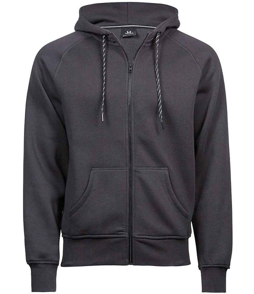 Tee Jays Fashion Zip Hooded Sweatshirt | T5435 | Dark Grey
