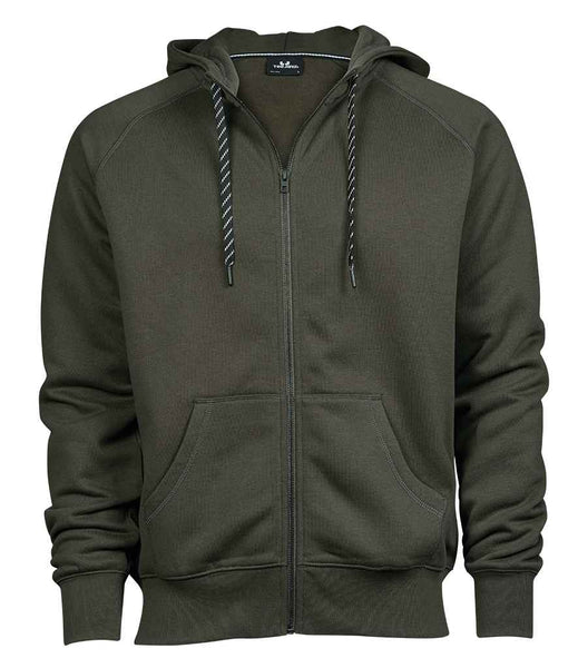 Tee Jays Fashion Zip Hooded Sweatshirt | T5435 | Deep Green